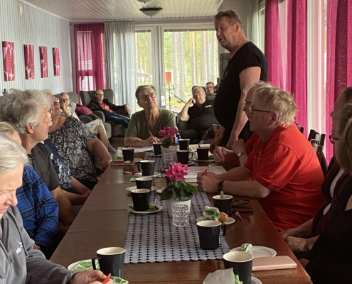 Uuden puhheenjohtajan kiitossanat